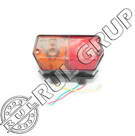 LAMPA STOP ROSU+GALBEN SPATE STANGA U650 UTB